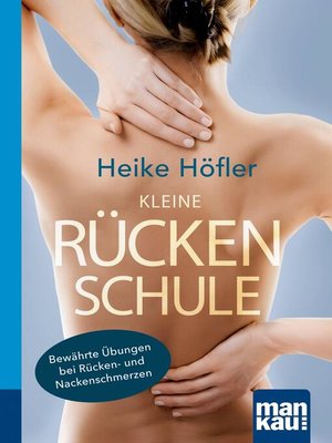 cover image of Kleine Rückenschule. Kompakt-Ratgeber